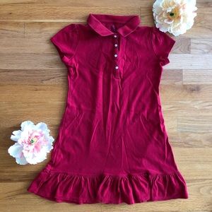 Girls lands’ end knit dress size 7